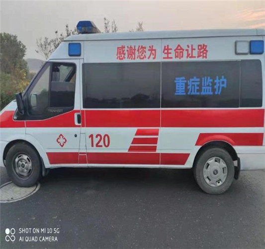 凌海救护车出租服务案例3